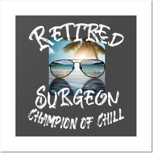 Retired Surgeon Posters and Art